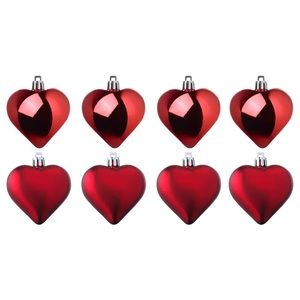 IKEA VINTERFINT
Hanging decoration, heart-shaped red set of 8 nwt Christmas